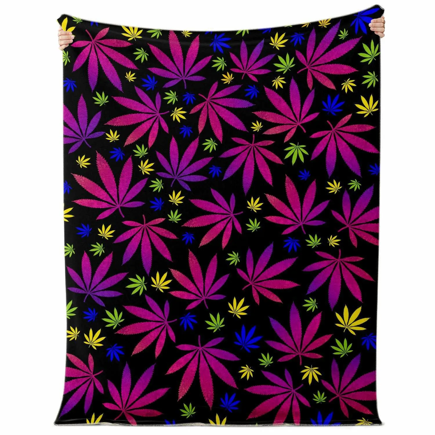 Vibrant Ganja Blanket