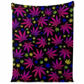 Vibrant Ganja Blanket