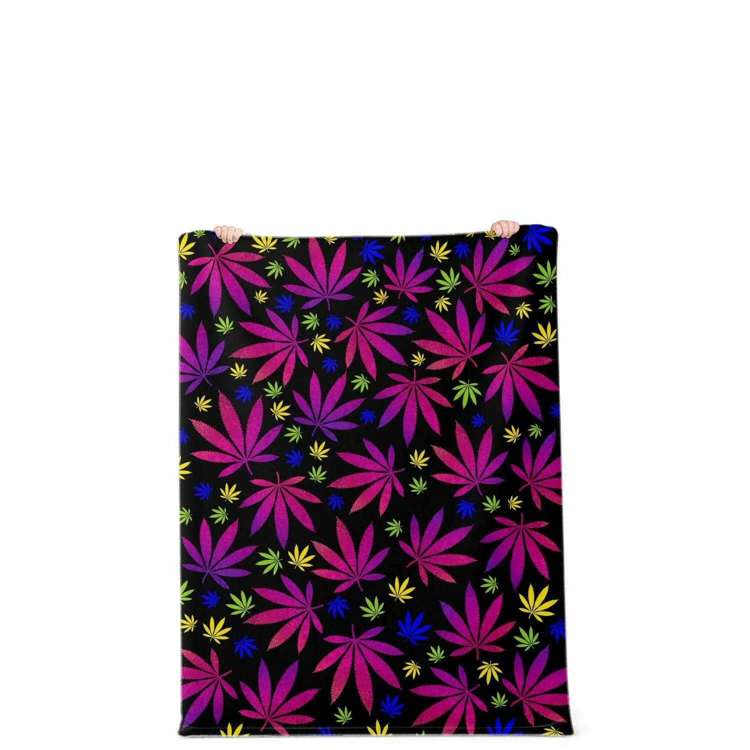 Vibrant Ganja Blanket