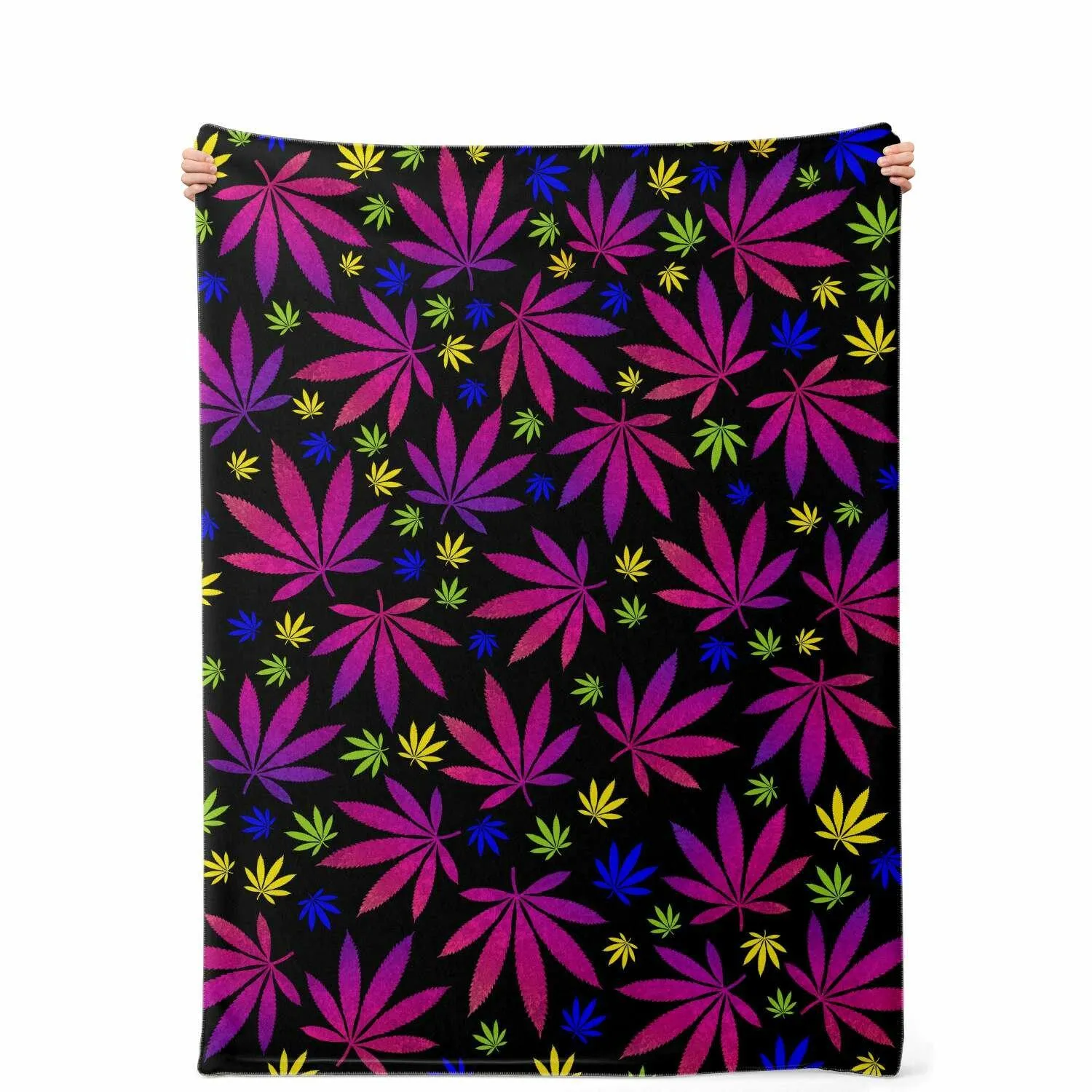 Vibrant Ganja Blanket