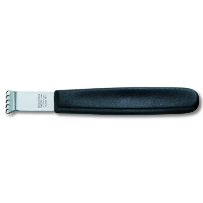 VICTORINOX LEMON ZESTER, BLACK HANDLE