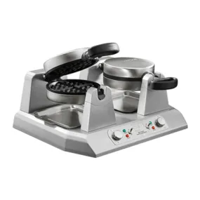 Waring WW250BX Commercial Double Belgian Waffle Maker, 208V