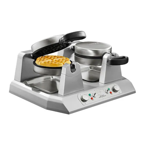 Waring WW250BX Commercial Double Belgian Waffle Maker, 208V