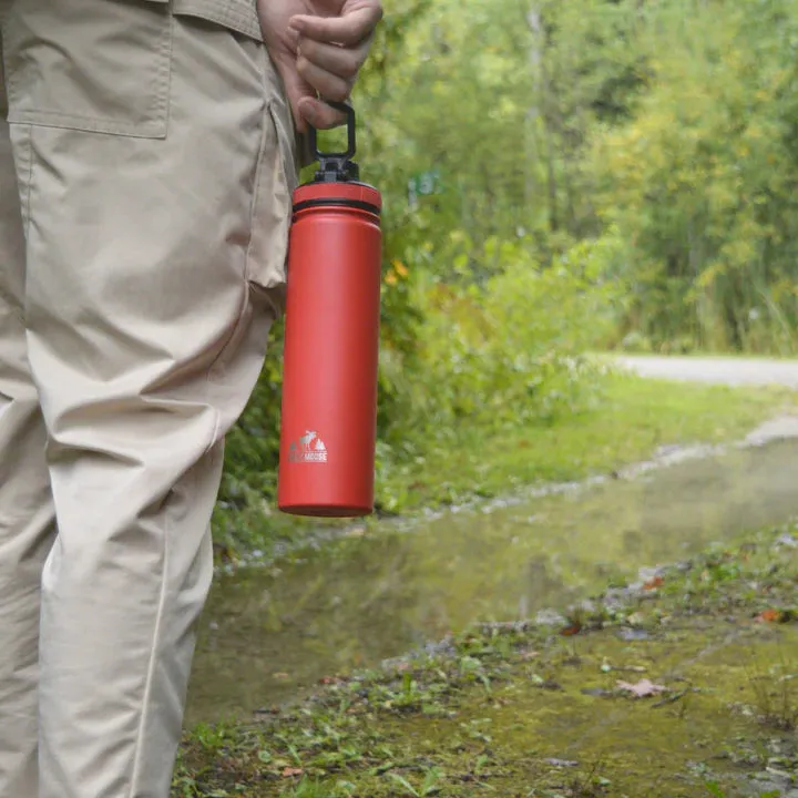 Water Bottle - Chilly Moose 24 oz Brunswick Bottle, Various Colours