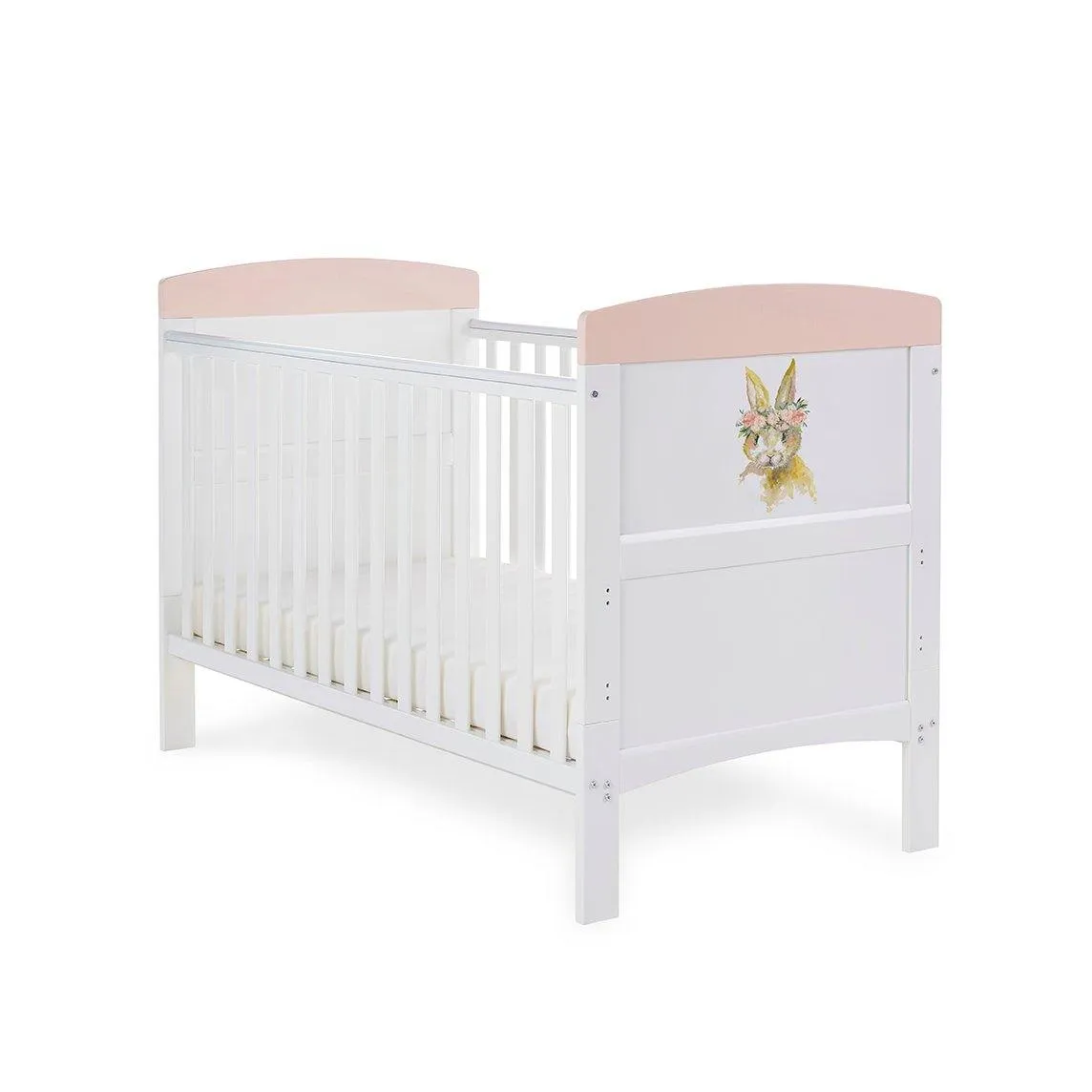 Water Colour Rabbit Cot Bed