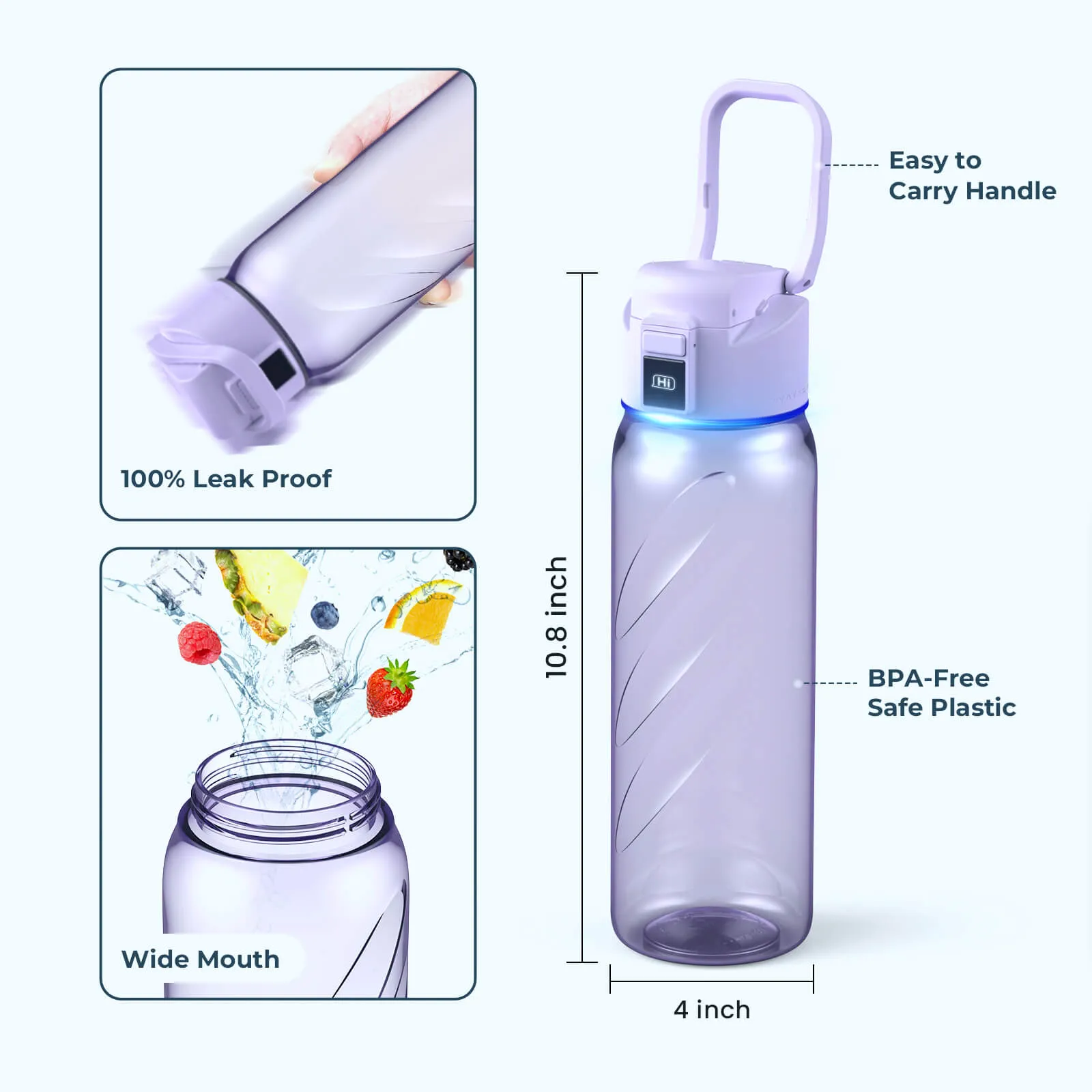 WaterH Boost Lite Smart Water Bottle