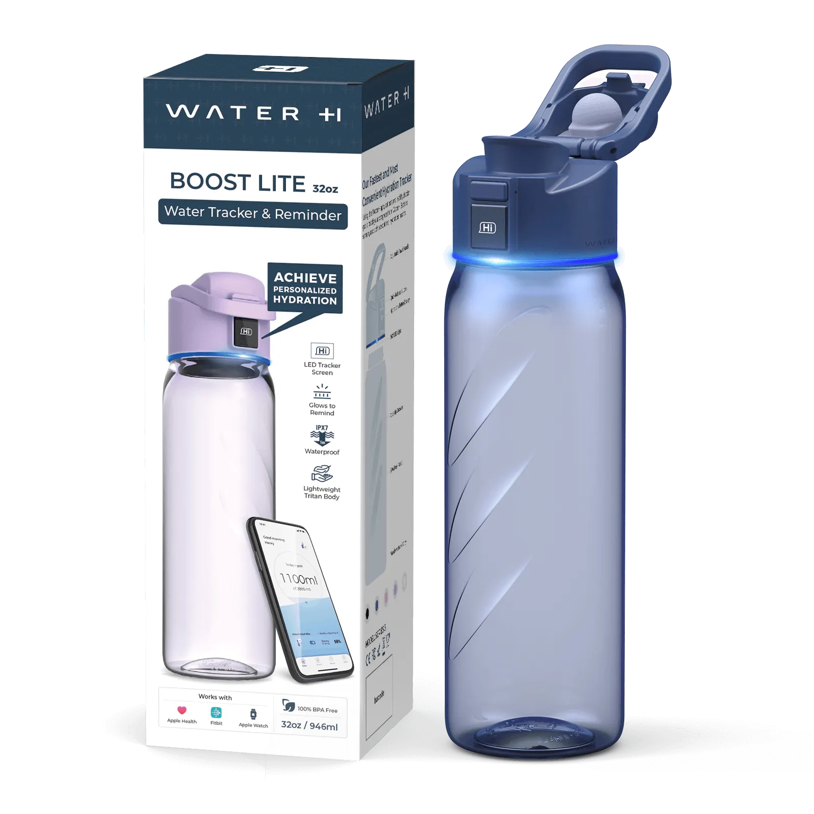 WaterH Boost Lite Smart Water Bottle