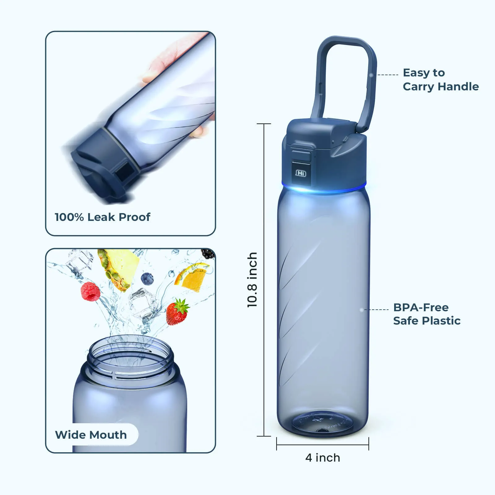 WaterH Boost Lite Smart Water Bottle