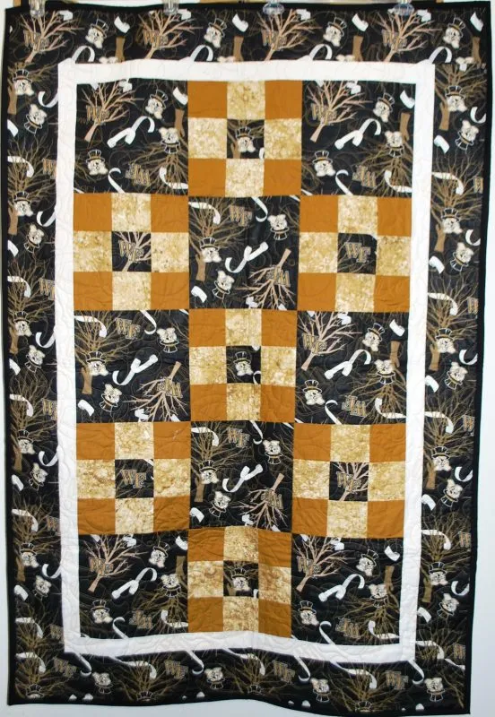 WF Roll the Quad Lap Quilt