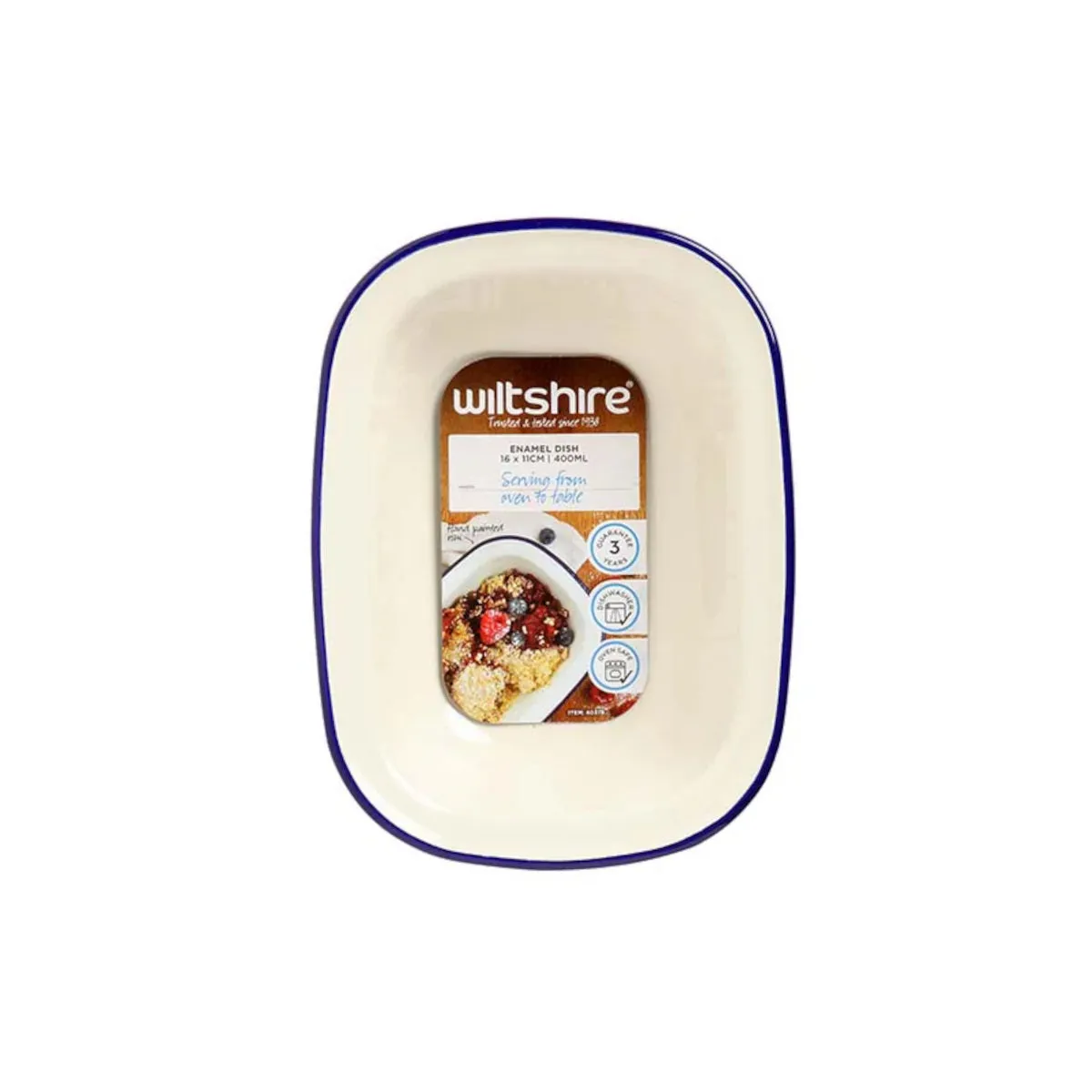 Wiltshire Enamel Pie Dish 400ml