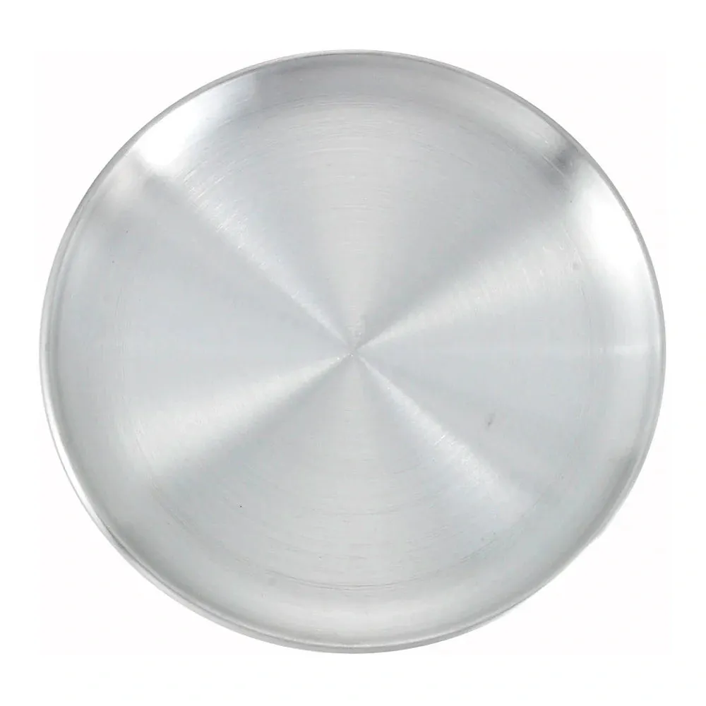 Winco APZC-10 10" Coupe Style Pizza Tray, Aluminium