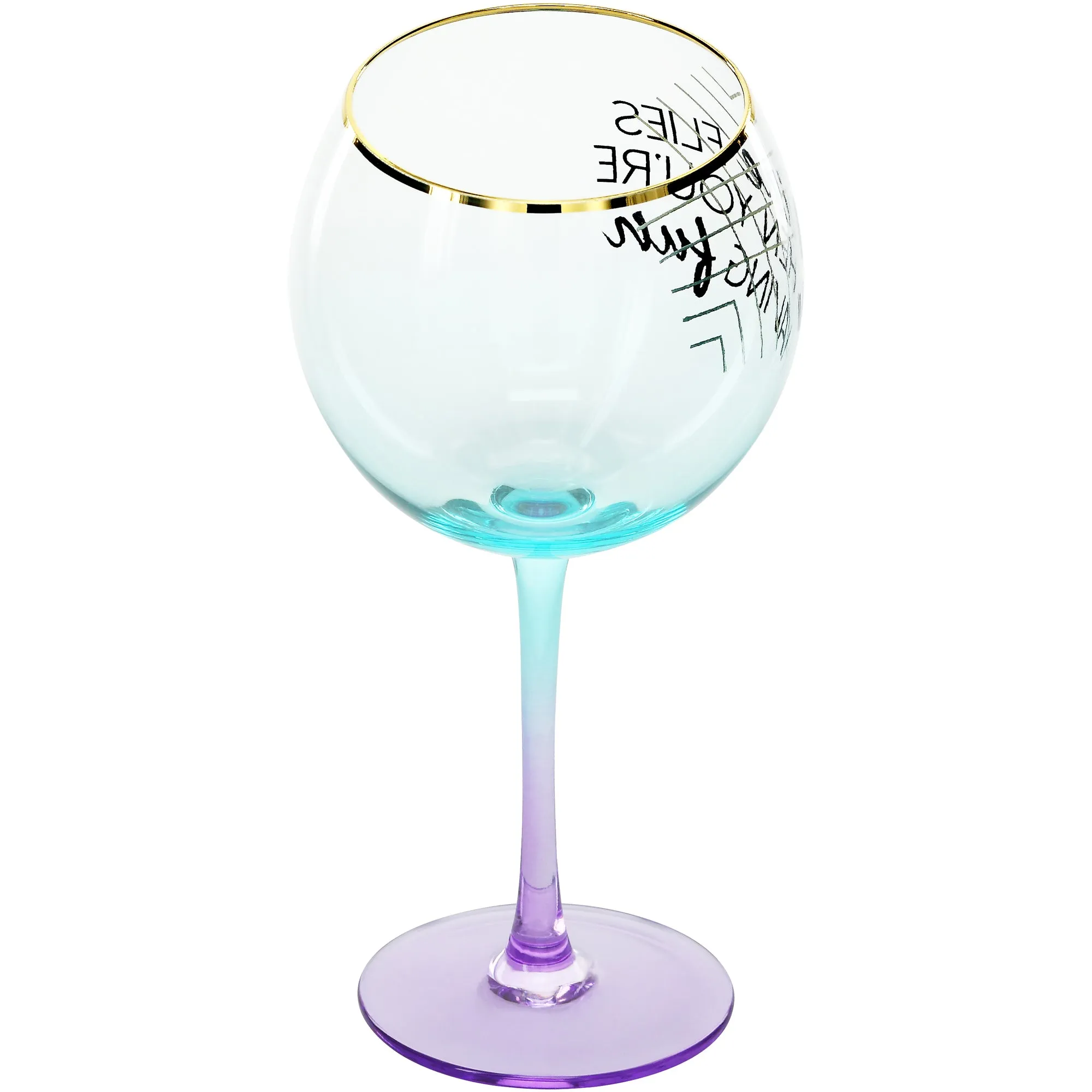 Wine Flies 11 oz Tipsy Stemmed Wine Glass