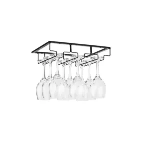 Wine Glass Storage – Under Cabinet Holder for Goblets and Stemware