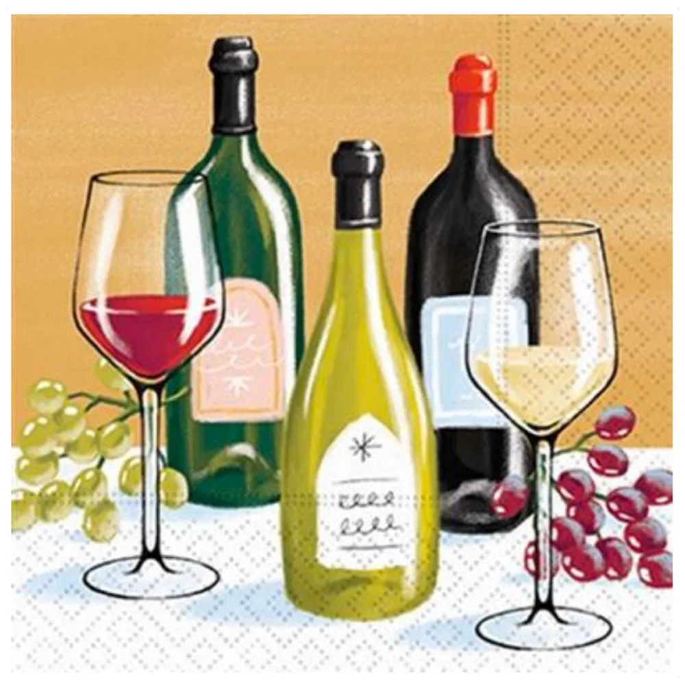 Wine Perfect Pairings Cocktail Napkins