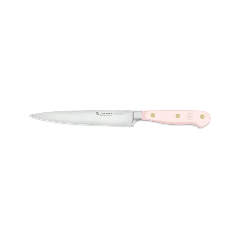 Wusthof Classic Colour Pink Himalayan Salt Utility Knife 16cm