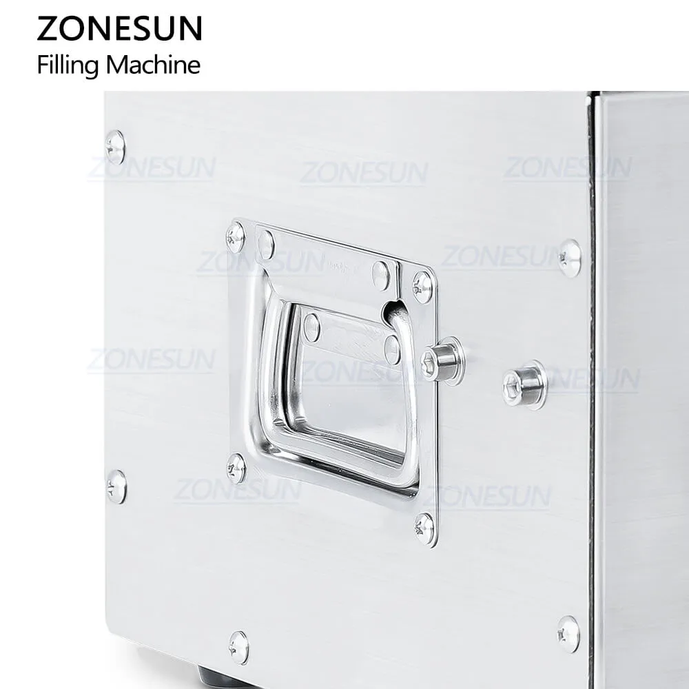 ZONESUN ZS-MPZ1 Semi-automatic Magnetic Pump Essential Oil Juice Ink Perfume Spray Bottle Liquid Soap Quantitative Filling Machine