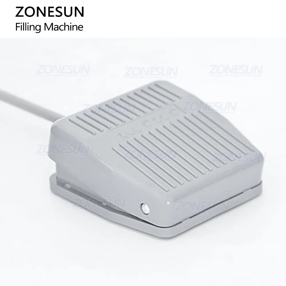 ZONESUN ZS-MPZ1 Semi-automatic Magnetic Pump Essential Oil Juice Ink Perfume Spray Bottle Liquid Soap Quantitative Filling Machine